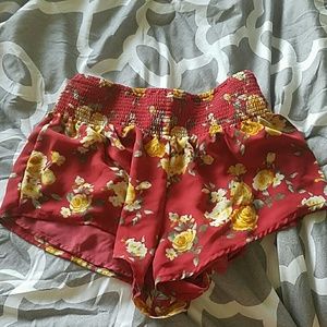 Floral Flowy Shorts